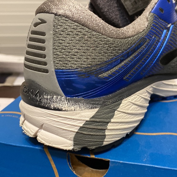 Brooks Adrenaline GTS 18- Grey/Blue/Black - Picture 7 of 9